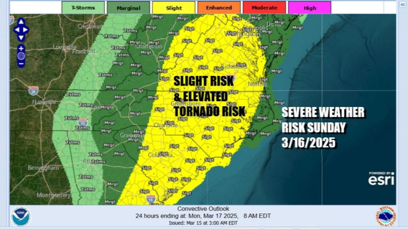 Miami Braces for Potential Severe Weather Amid North Carolina Tornado Outbreak