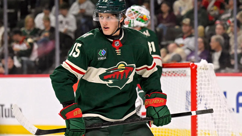 Rieger Lorenz emerges as rising star for Minnesota Wild
