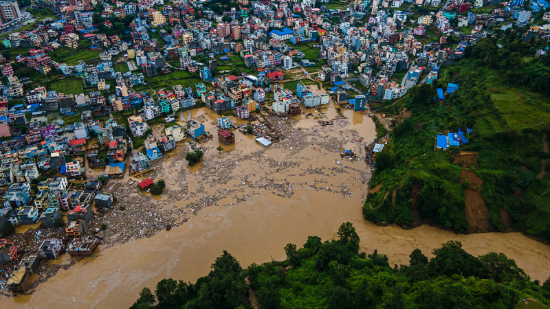 Nepal's Floods Carve a New Chapter in Environmental History