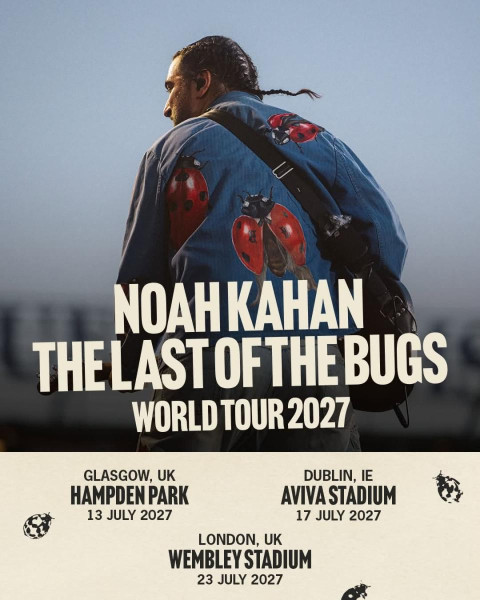 Noah Kahan confirms 2027 stadium tour dates in UK and Ireland
