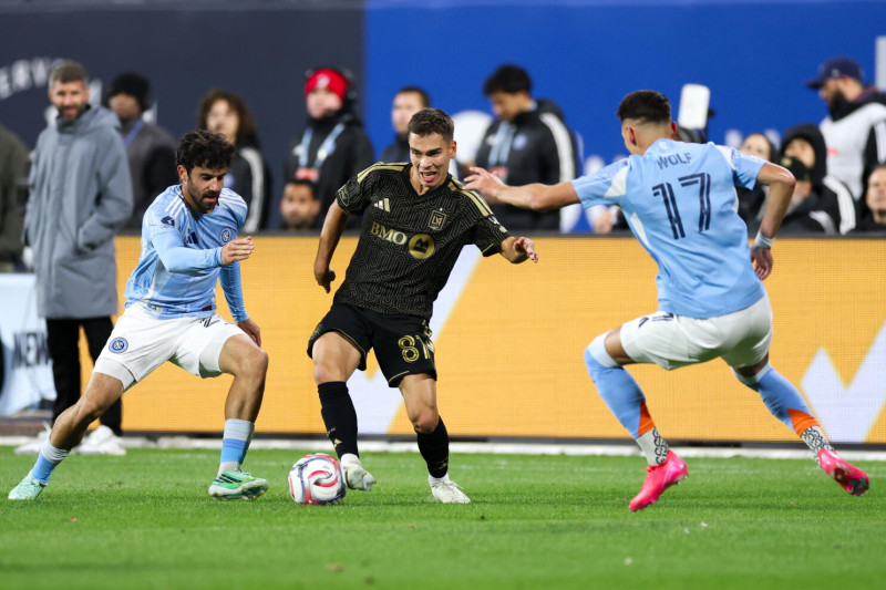 NYCFC Draws 1-1 with LAFC at Citi Field as Walta and Perea Score