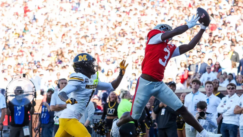 Ole Miss defeats Missouri 31-3 at Vaught‑Hemingway Stadium