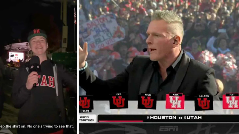 Pat McAfee criticizes University of Utah after College GameDay visit