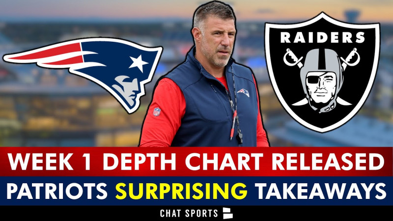 Patriots' Depth Chart in Flux Amid Injuries, Upcoming Showdown with Raiders