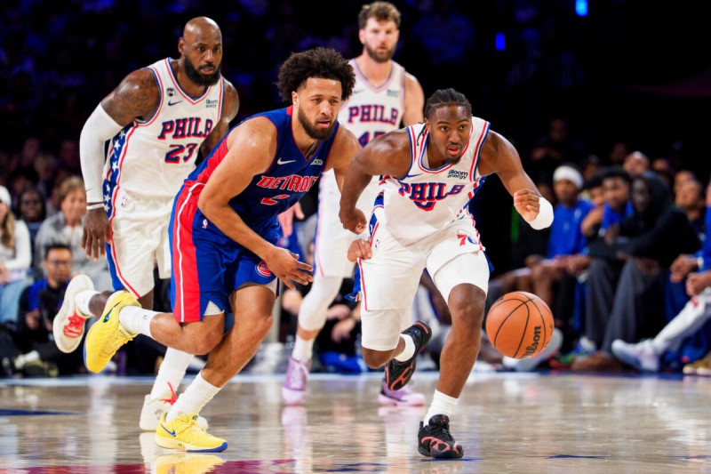 Pistons defeat 76ers to stay unbeaten at 3-0