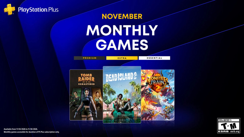 PlayStation Plus November 2026: New Zombie Zombies, Tomb Raider And More
