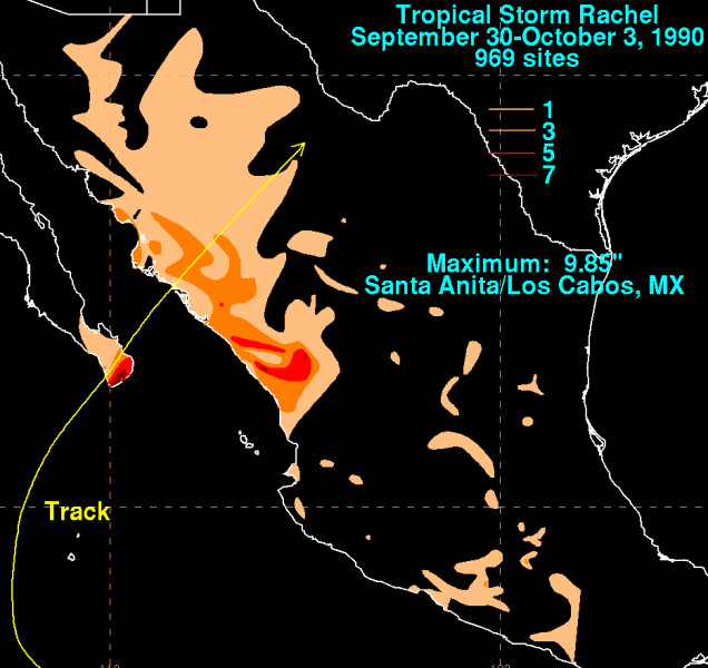 Post-Tropical Cyclone Rachel: A Storm of Historic Proportions