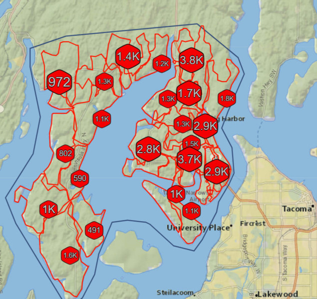 Power Restored to Tacoma and University Place After Outage Affects Thousands