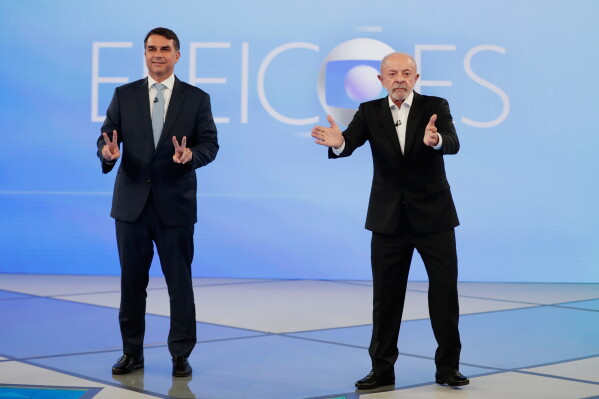 Lula and Flavio Bolsonaro debate on TV Globo ahead of Brazil’s second‑round election