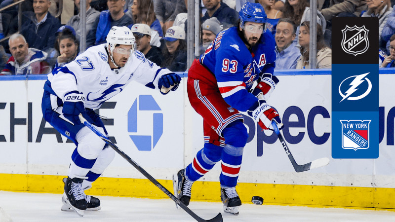 Rangers defeat Lightning 5-1 at Madison Square Garden