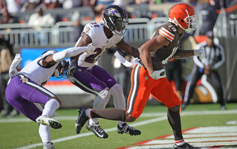 Ravens defeat Browns 41-17 in AFC North matchup