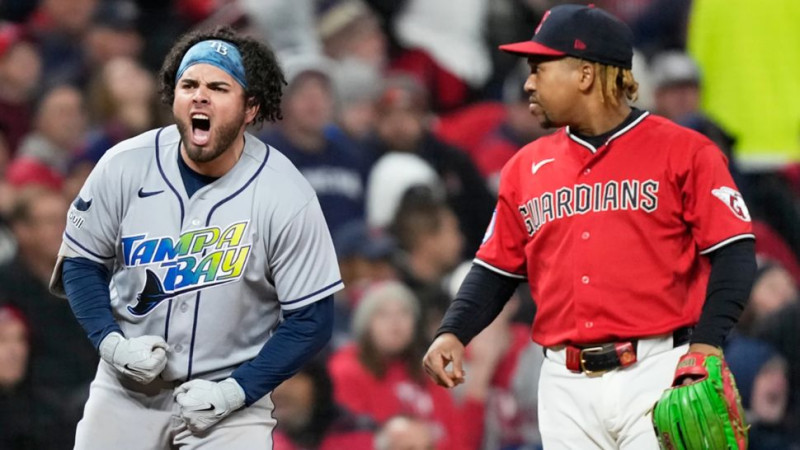 Rays beat Guardians 7-3 to tie ALCS at 2-2
