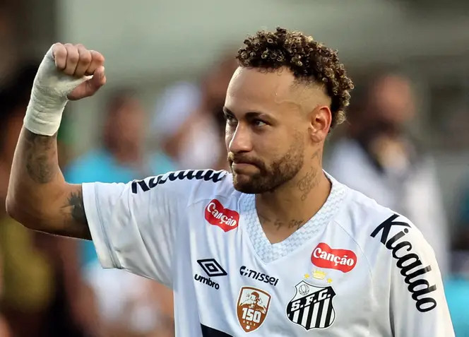 Santos FC earns 1-1 draw after Neymar’s red card