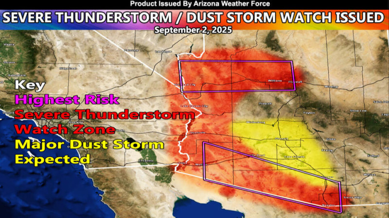 Severe Dust Storms Sweep Across Arizona: Emergency Alerts Issued