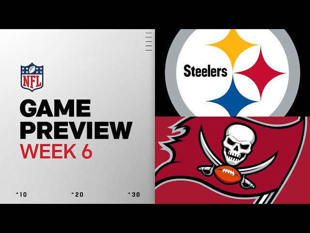 Steelers to face Buccaneers in Week 6 Sunday game