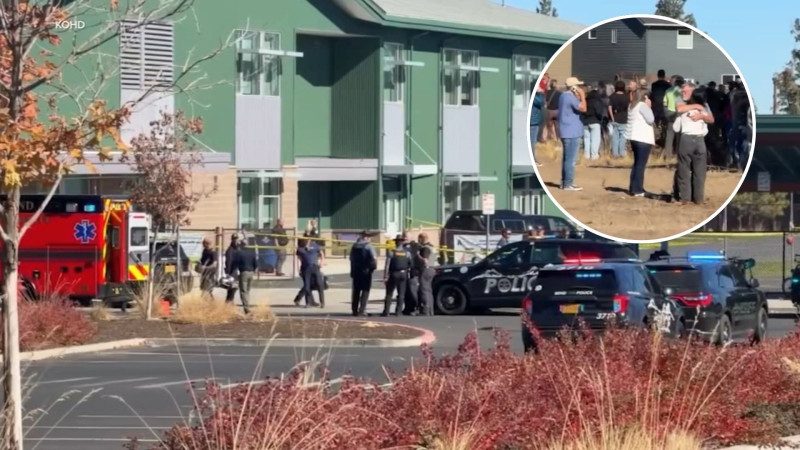 Teen shooter kills three children and a teacher at Oregon elementary school