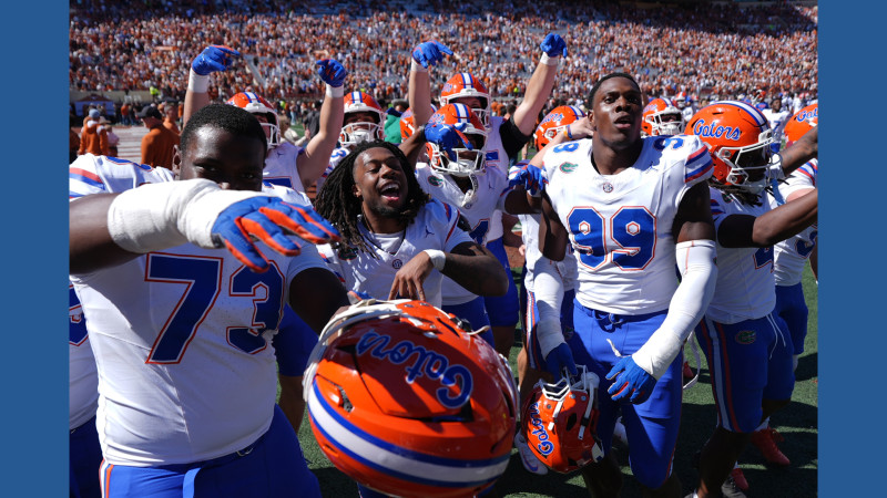 Florida Gators defeat Texas Longhorns 27-24 in Austin