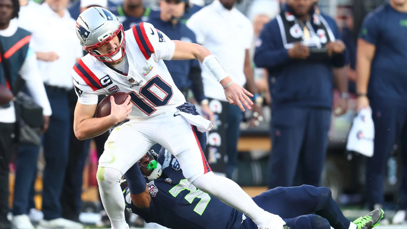 The Patriots' Offense Explodes on Drake Maye on The Patriots offense Explodes on Drake Maye Led by Drake Maye