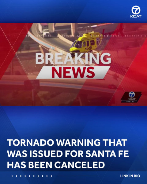 Tornado Warning Sparked Sudden Alert in Santa Fe