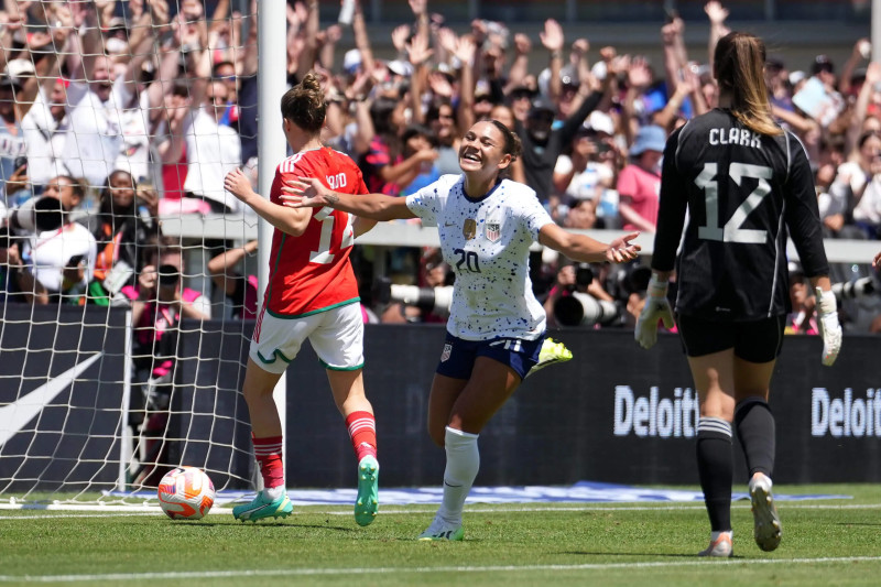 Trinity Rodman Scores Stunning Goal as USWNT Fights Back Against Spain