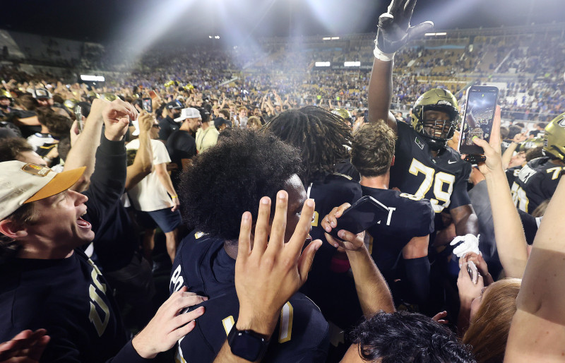 UCF upsets No. 2 BYU 39-31 in double overtime