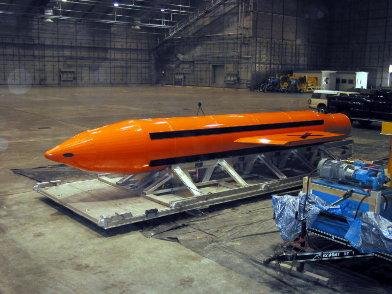 U.S. Considers Using GBU-43/B 'Mother of All Bombs' in Latest Iran Escalation
