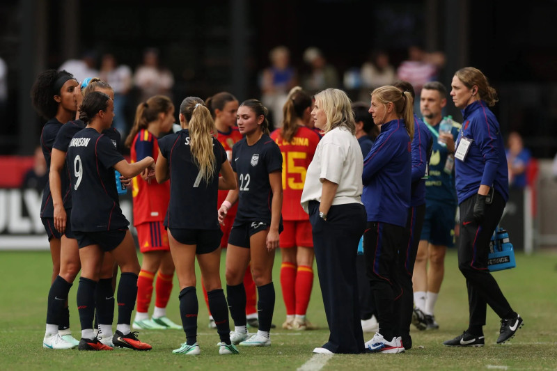 U.S. women lose 2-0 to Spain in friendly at Subaru Park