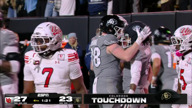 Utah Utes Edge Colorado Buffaloes 27-24 in Rumble in the Rockies