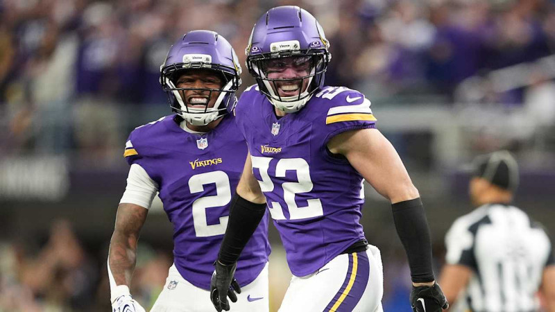 Vikings top NFL power rankings after Chiefs, 49ers losses
