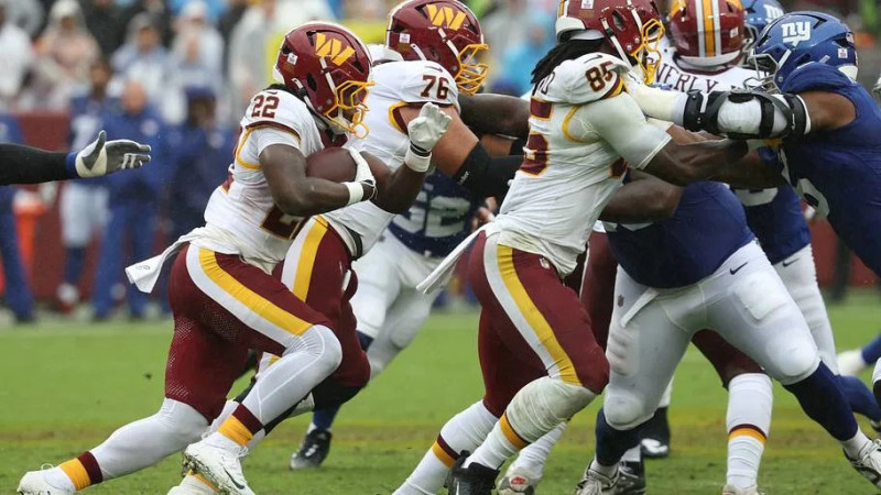 Washington Commanders place starting RB Jacory Croskey-Merritt on IR before 49ers game