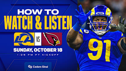 Where to Watch the Cardinals vs. Rams: Live Game Information